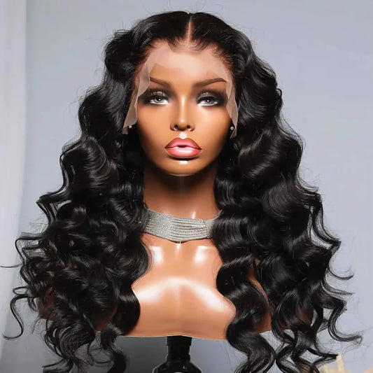 13* 4 HD Body Wave Wigs B Press Bundles