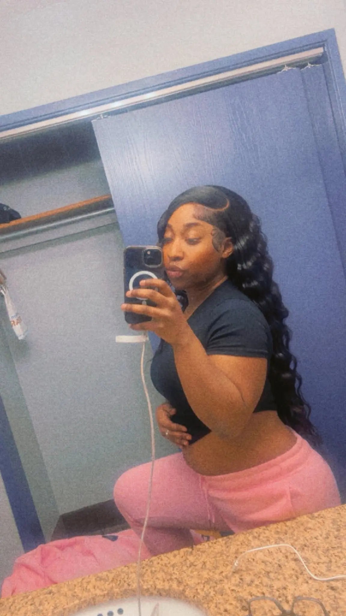 13*4 HD Straight Premade Wigs B Press Bundles