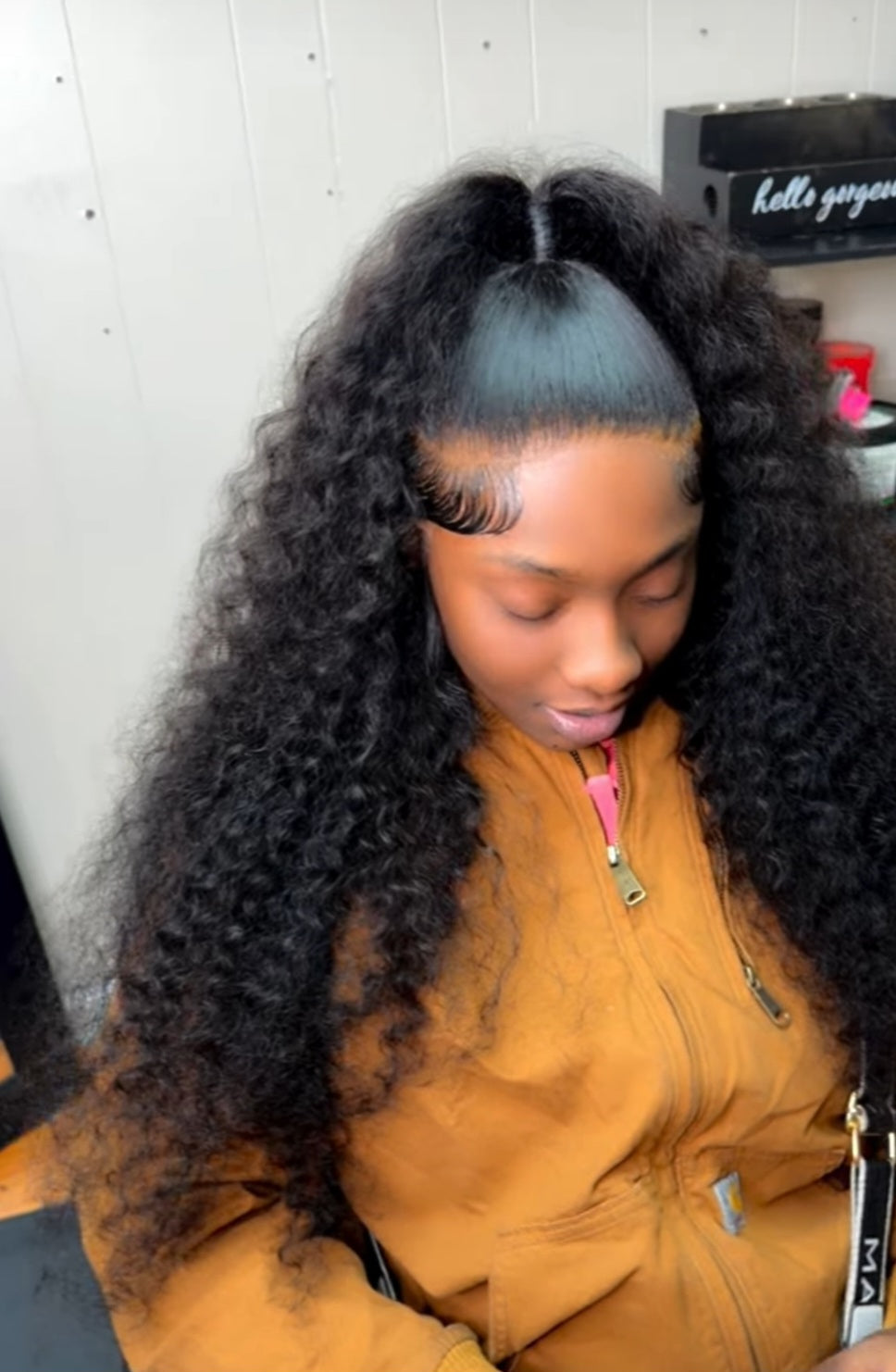 13*4 26" HD Deep Wave Wigs B Press Bundles-