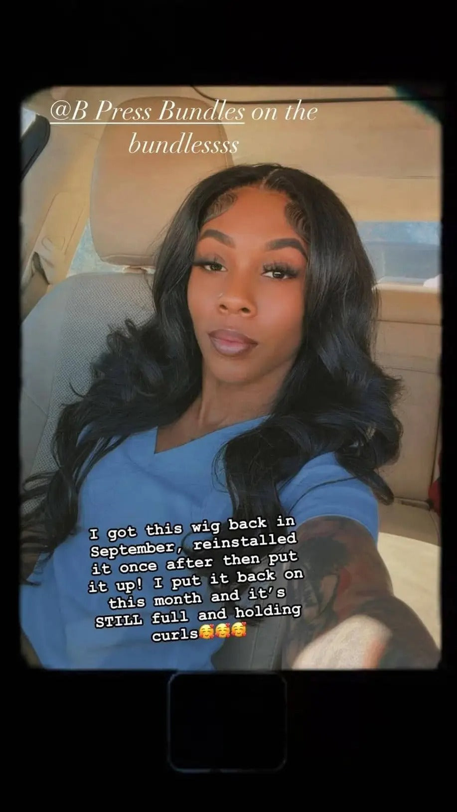 B Press 24" Body Wave HD Lace Wig Install 