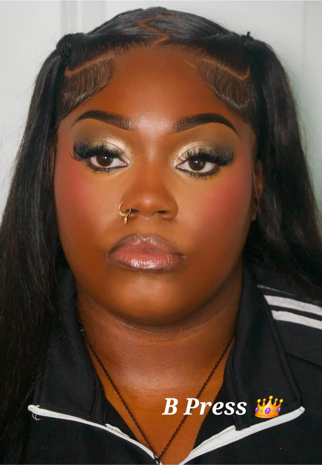 B Press – 26" Straight Lace Wig